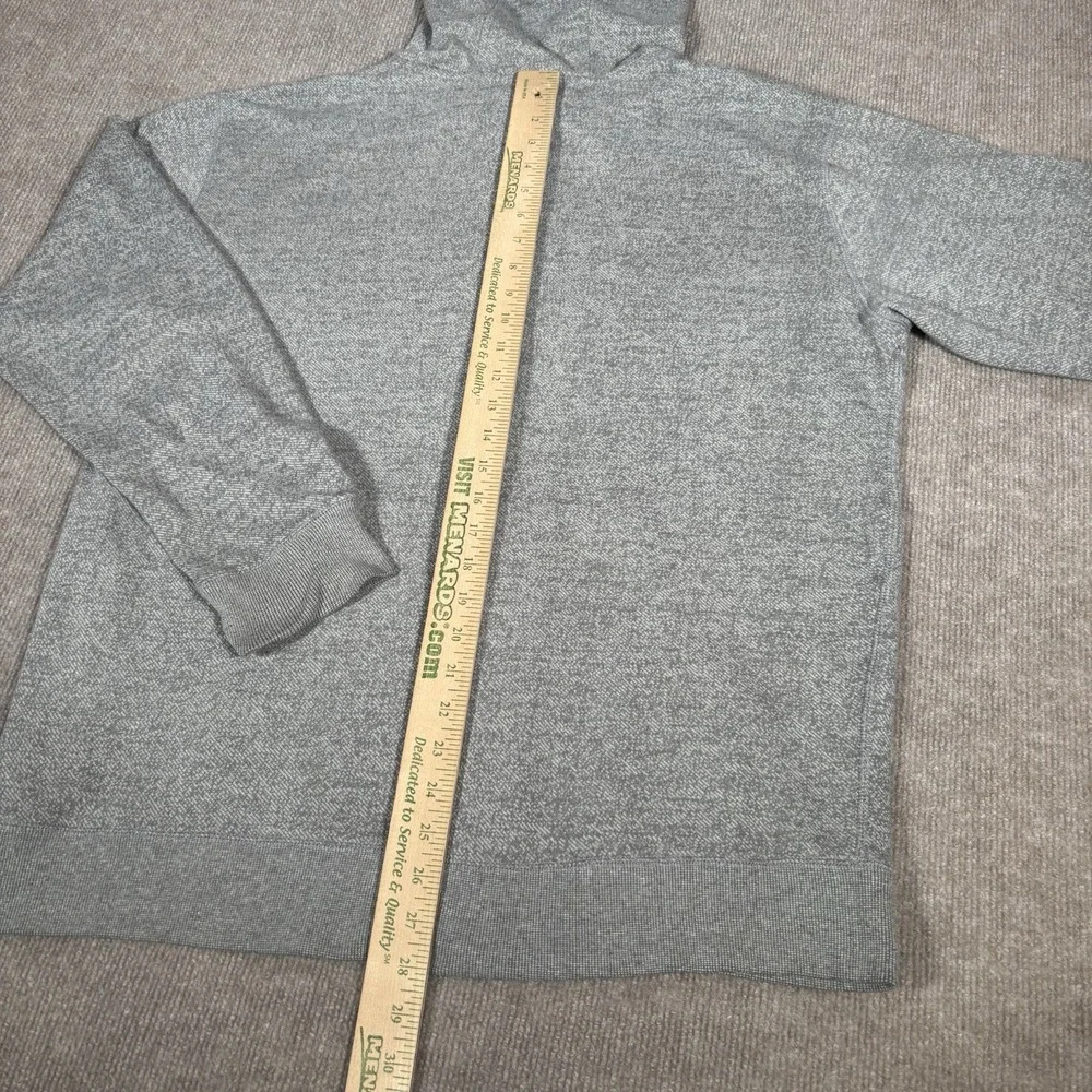 Vintage DC‎ Shoes Hoodie Sweatshirt Mens XL Full Zip Gray Lightweight Skate Y2K
